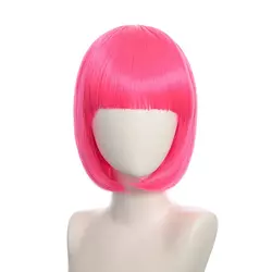 Medium Pink Wig